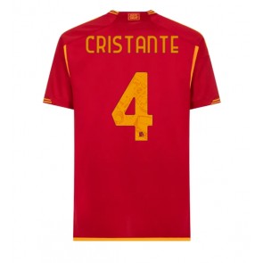 AS Roma Bryan Cristante #4 Domaci Dres 2023-24 Kratak Rukavima